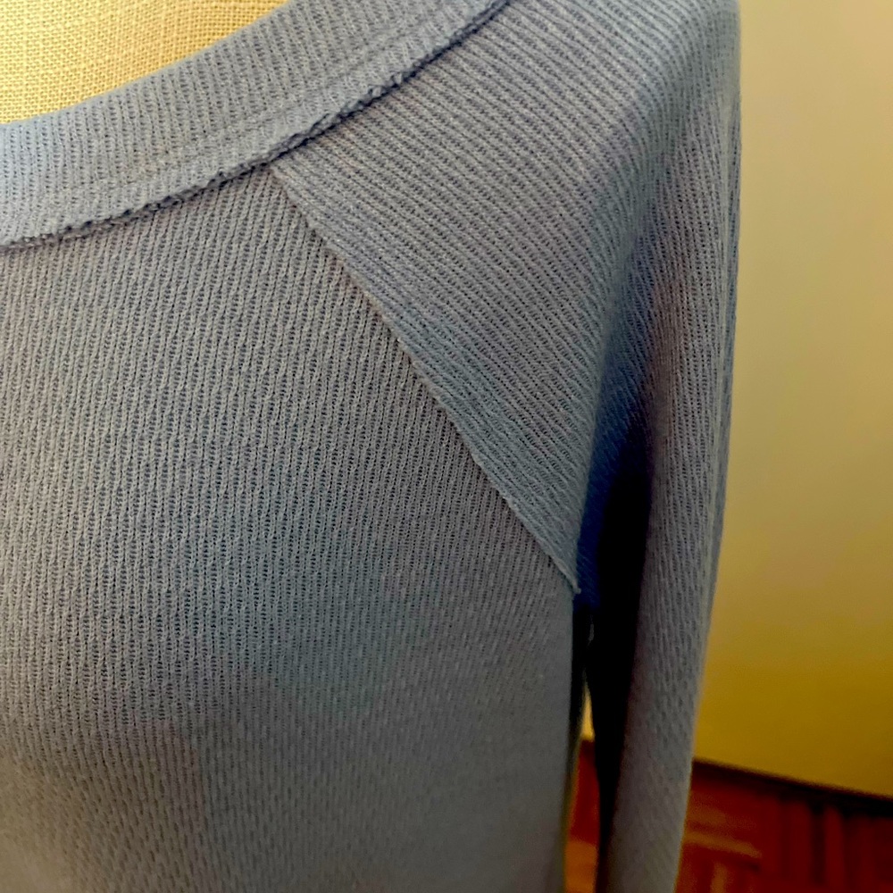 NWOT Free People Thermal Shirt - Picture 4 of 9